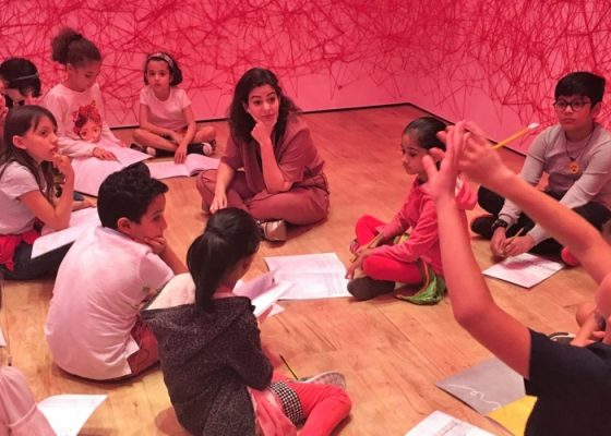Children’s Tour and Workshop led by Nahla Al Tabbaa
