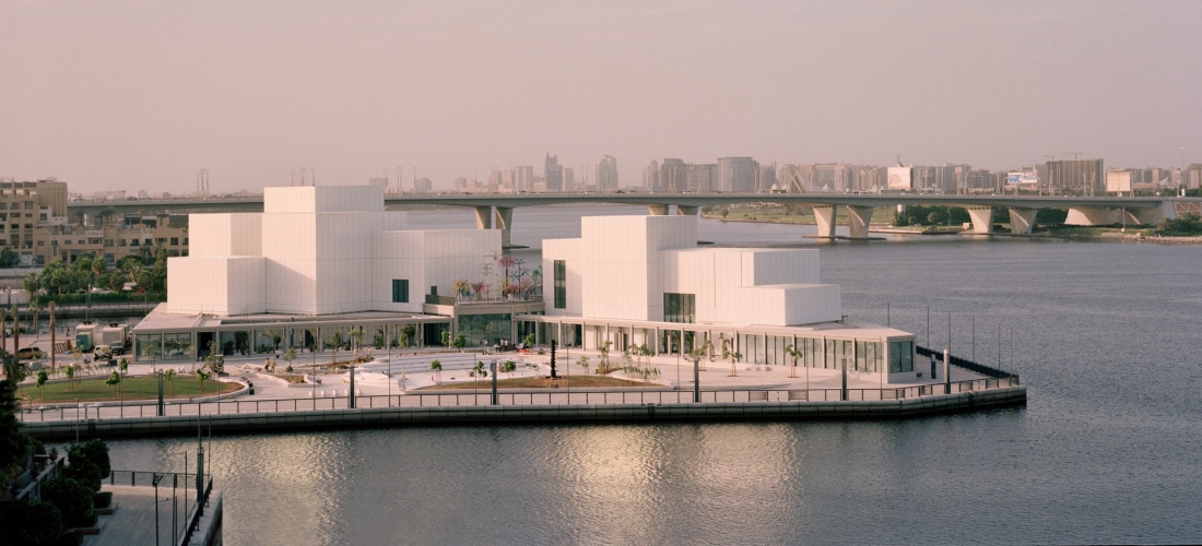 Jameel Arts Centre overlooking the waterfront. Image Credit: Jameel Arts Centre