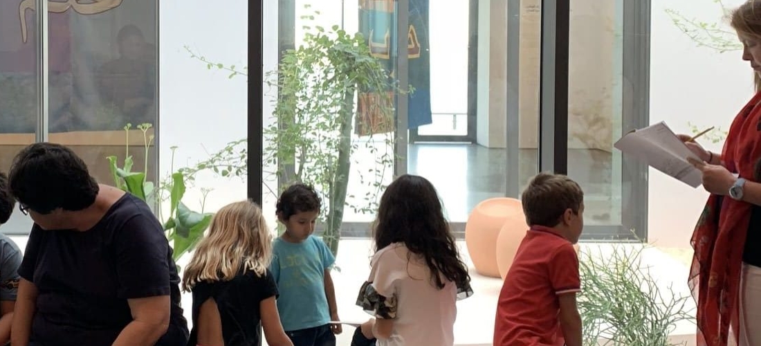 Children’s Tour and Workshop led by Reem Falaknaz