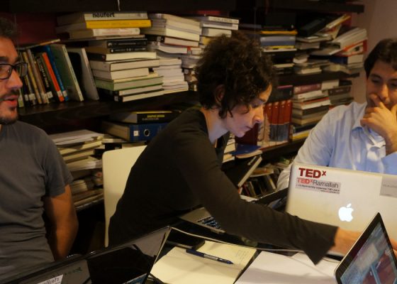 It Takes a Team: Visualizing Palestine Co-founders & Partners in Conversation