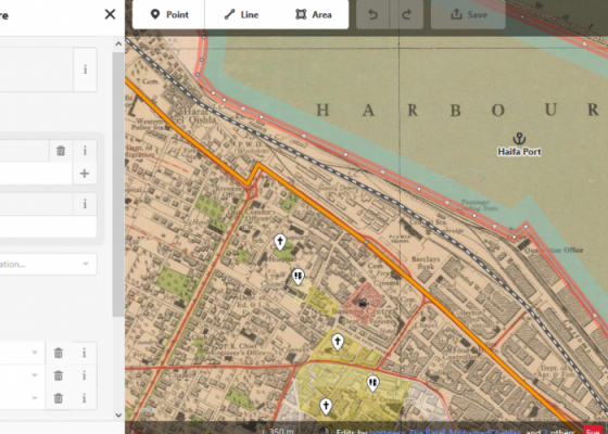 المابثون: خرائط فلسطين المفتوحة