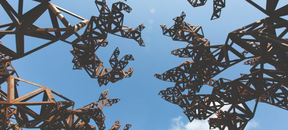 Conrad Shawcross in the Park