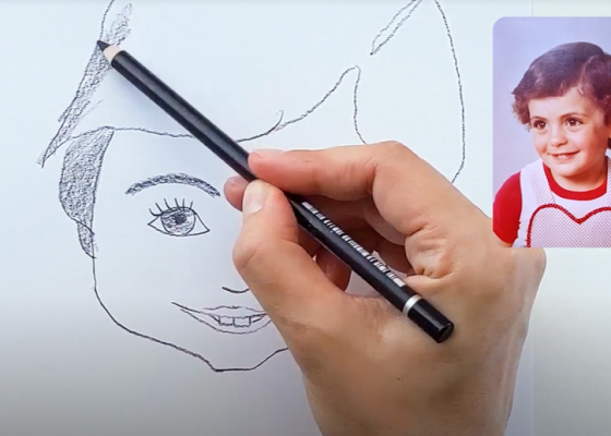 Children’s Caricature Workshop by Rania Naccour