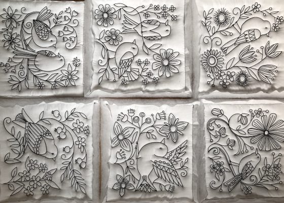 Mindful Making | Trapunto Embroidery