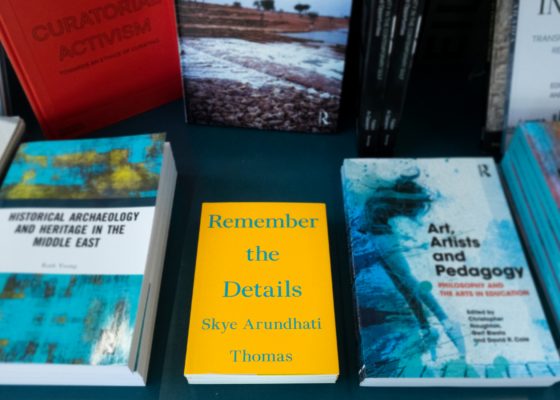 Talk and book launch: ‘Remember the Details’ with Skye Arundhati Thomas and Lawrence Abu Hamdan