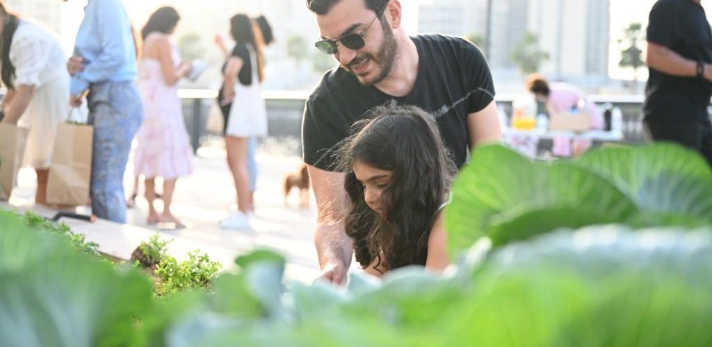 Jaddaf Community Garden | April Harvest Day