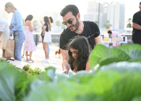 Jaddaf Community Garden | April Harvest Day