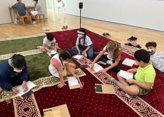 Juniors’ tour and workshop: Poets – designed by artist Shilpa Gupta
