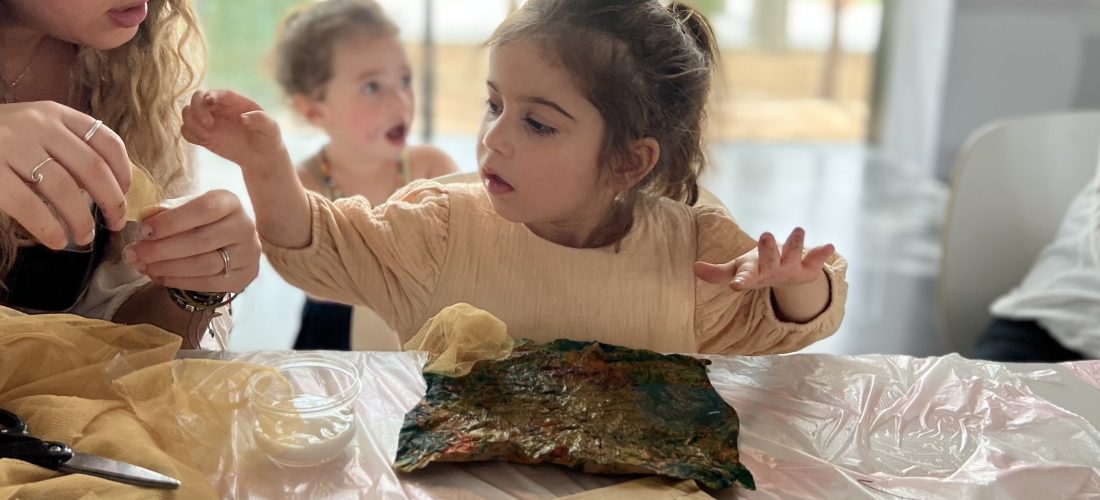 Family Workshop: Layered Textural Landscapes