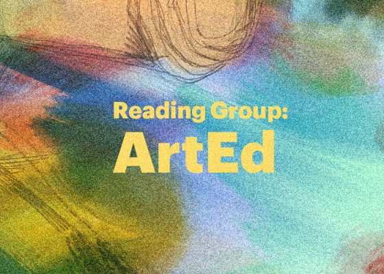 Reading Group: ArtEd