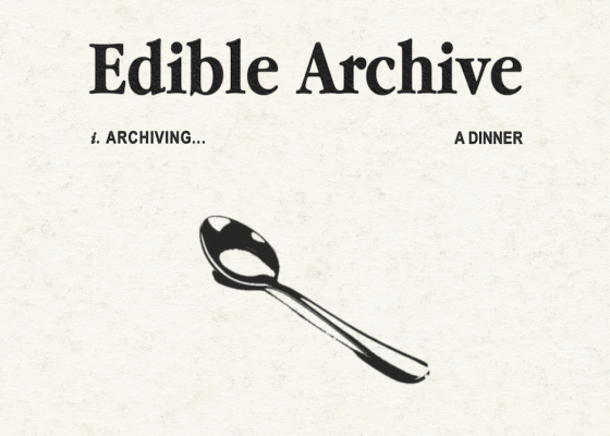 Potluck and Storytelling – Edible Archive with Nathaniel Enriquez and Nadin El Dib