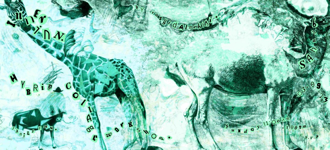 Family Workshop: Inner Inn by artist Rashid Almheiri