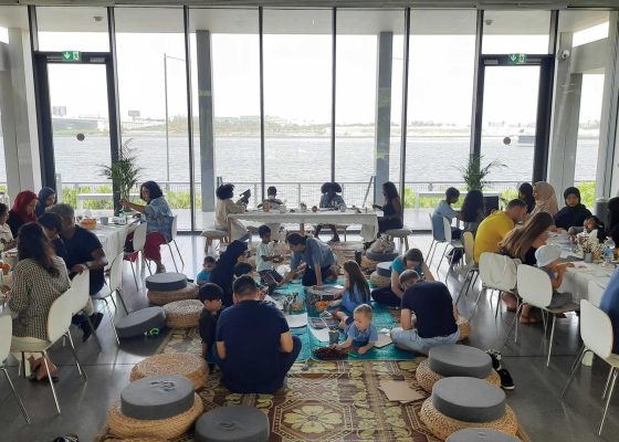 Family Saturdays at the Jameel: Candice Lin: Night Stone