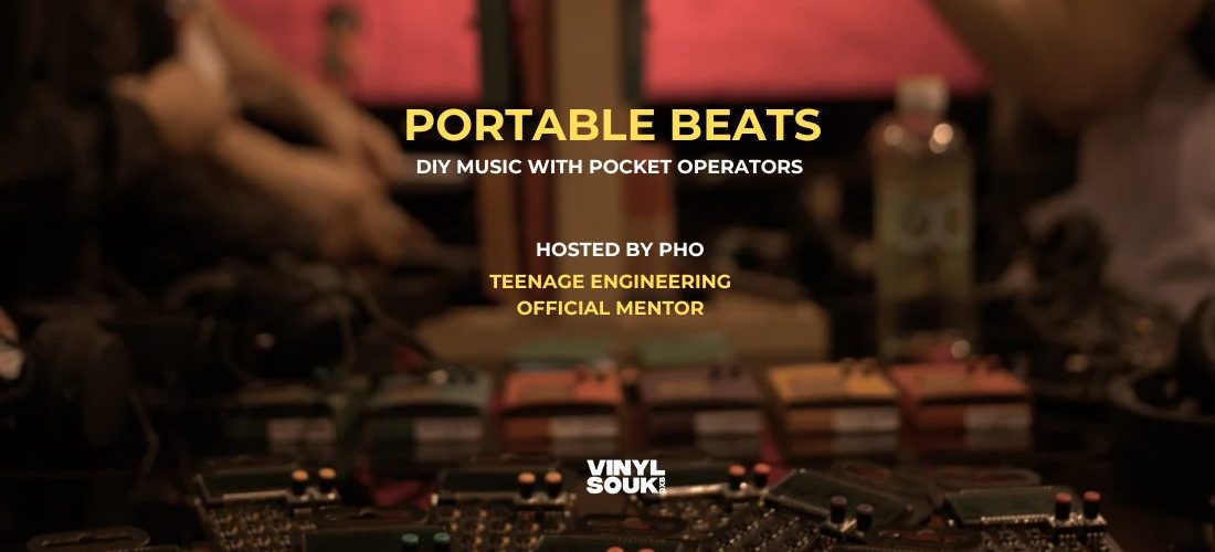 Music Production Workshop: Pocket-sized Beats, Big Creative Energy, by PHO in collaboration with Vinyl Souk