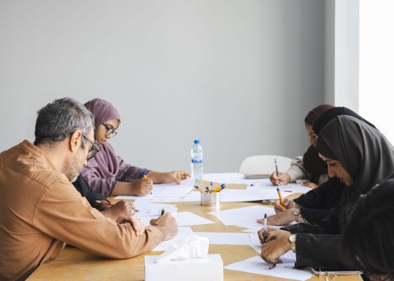 Workshop: Visual Dissecting by Shamma Khoory and Rashid Almehiri