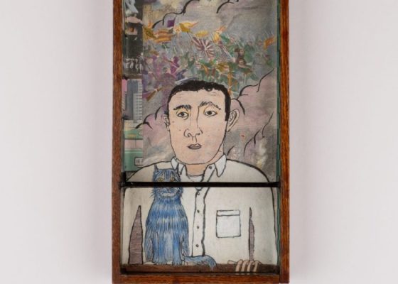 Bady Dalloul: Self-portrait with a cat I don’t have