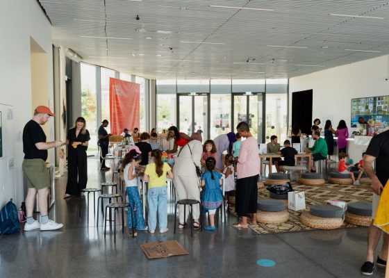 Family Sundays at the Jameel: Like a River Flows by Farah Fawzi Ali