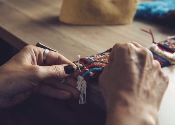 Family Workshop: Weaving and Macrame workshop by Maggie Kabariti
